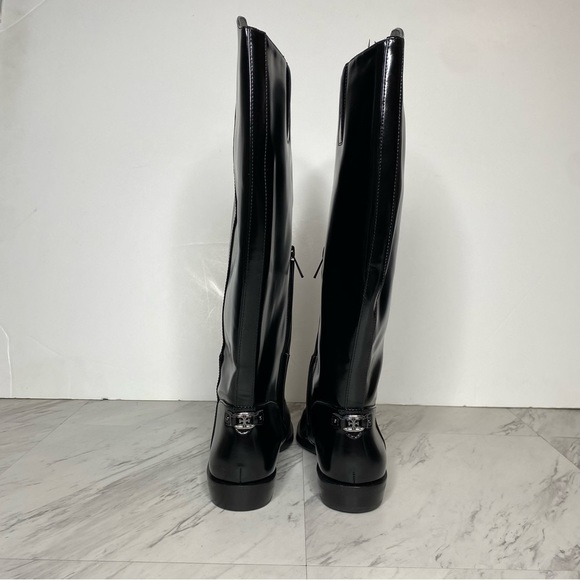 Sam Edelman Cesar Black Tall Athletic Fit Riding Boot 8 - Picture 3 of 15
